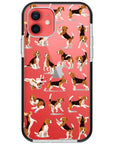 Beagle Hearts Impact iPhone Case