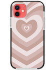 Nude Heart Impact iPhone Case