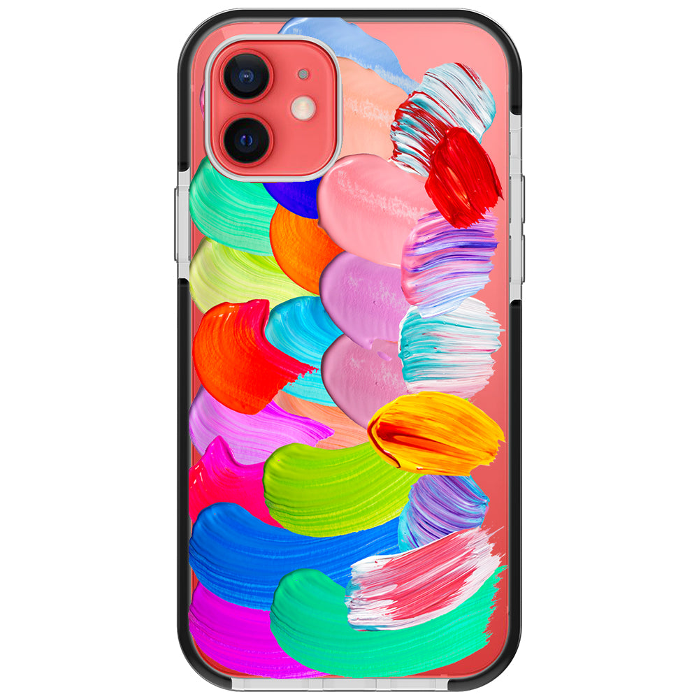 Paint Strokes Impact iPhone Case