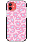 Pastel Warped Flower iPhone Case