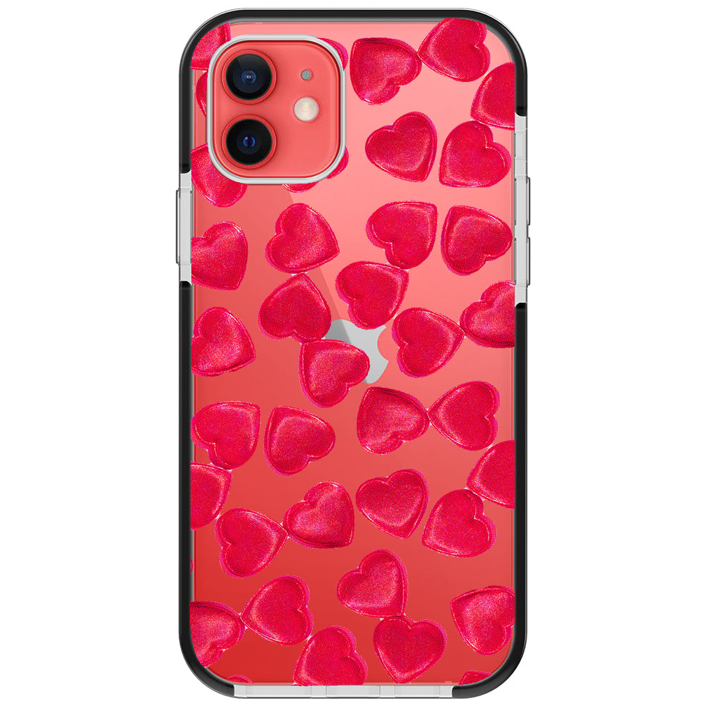 Valentine Heart Impact iPhone Case