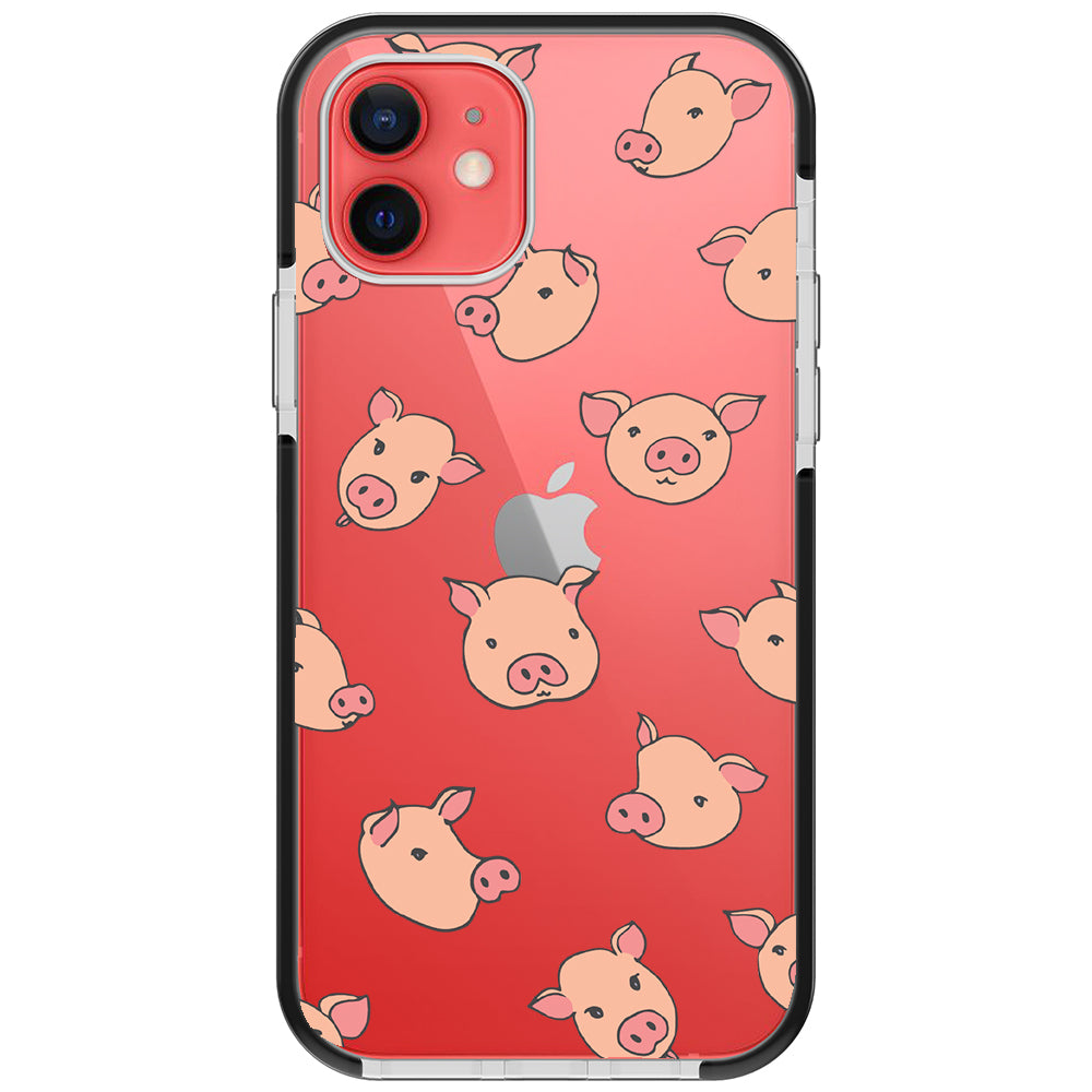 Pigfaces Impact iPhone Case