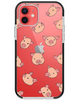 Pigfaces Impact iPhone Case