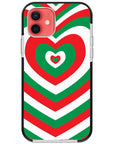 Candy Cane Impact iPhone Case