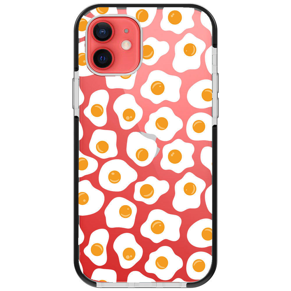 Fried Eggs Impact iPhone Case