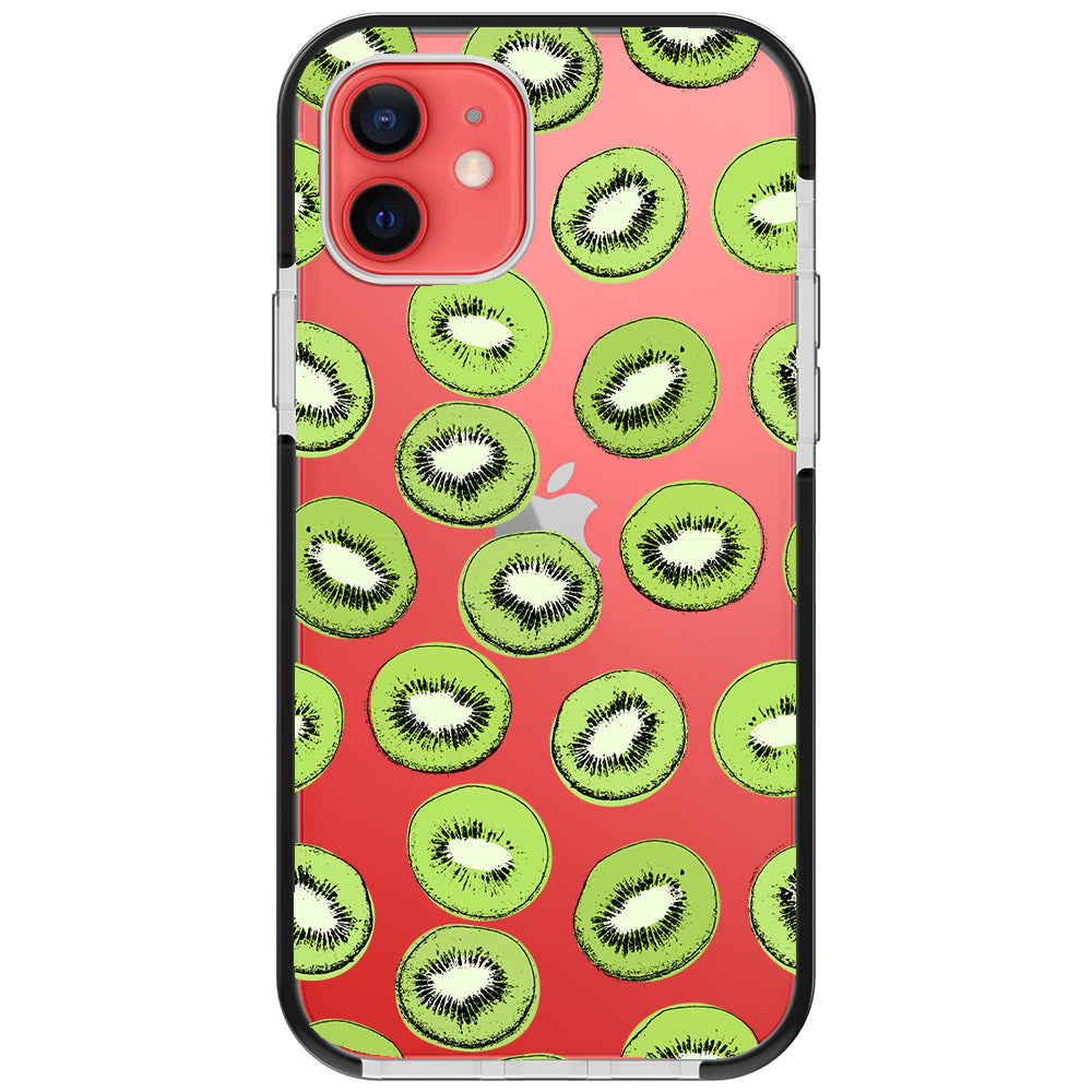 Kiwi Slices Impact iPhone Case