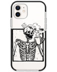 Coffee Skeleton Impact iPhone Case