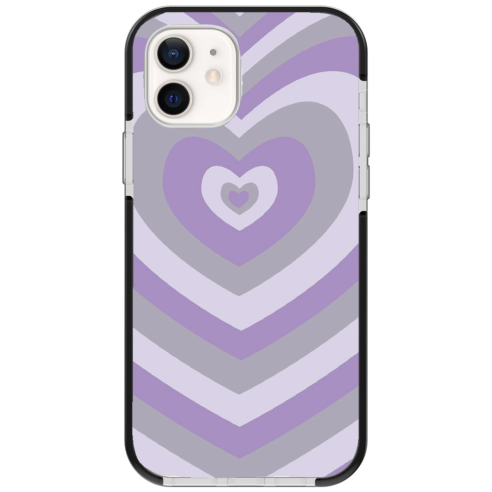 Lavender Dreams Heart Impact iPhone Case