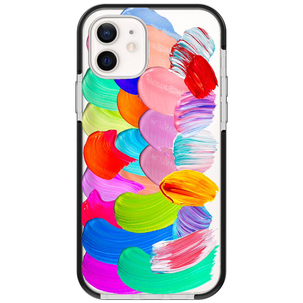 Paint Strokes Impact iPhone Case