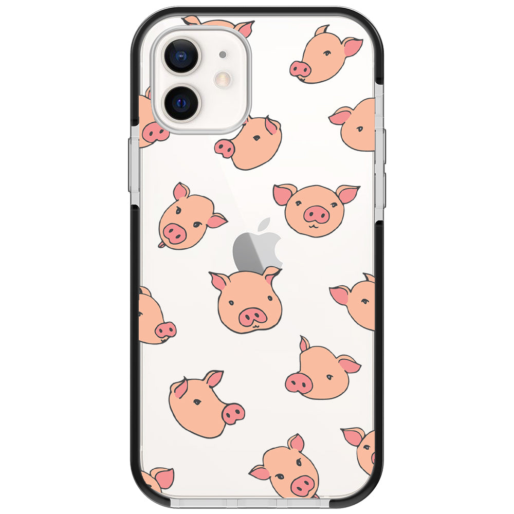 Pigfaces Impact iPhone Case