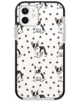 Frenchies Paws Collage Impact iPhone Case