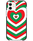 Candy Cane Impact iPhone Case