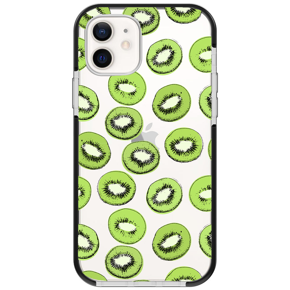 Kiwi Slices Impact iPhone Case