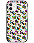 Colorful Paisley Impact iPhone Case