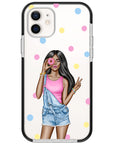 Donut Girl iPhone Case