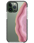 Can Can Pink Agate iPhone Case