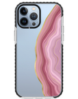 Can Can Pink Agate iPhone Case