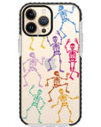 Dancing Skeleton Impact iPhone Case