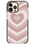 Nude Heart Impact iPhone Case