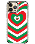 Candy Cane Impact iPhone Case