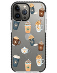 Pumpkin Spice Latte Collage iPhone Case