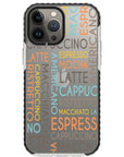 Coffee Names Impact iPhone Case