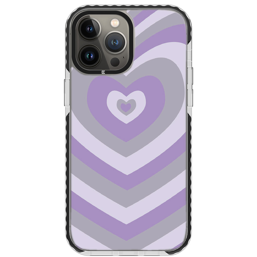 Lavender Dreams Heart Impact iPhone Case