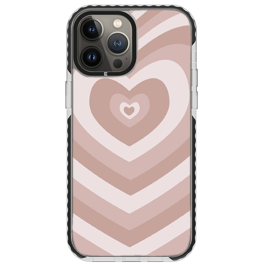 Nude Heart Impact iPhone Case