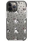 Frenchies Paws Collage Impact iPhone Case