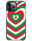 Candy Cane Impact iPhone Case