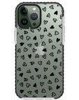 Little Hearts Impact iPhone Case