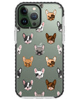 Frenchie Faces Impact iPhone Case