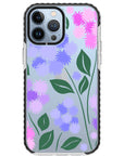 Ageratum Floral Impact iPhone Case