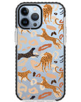 Abstract Leopard Impact iPhone Case