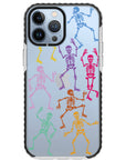 Dancing Skeleton Impact iPhone Case