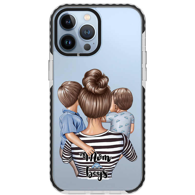 Momma Boys iPhone Case