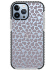 Gray Cow Print Phone Case