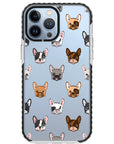 Frenchie Faces Impact iPhone Case