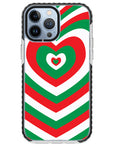 Candy Cane Impact iPhone Case