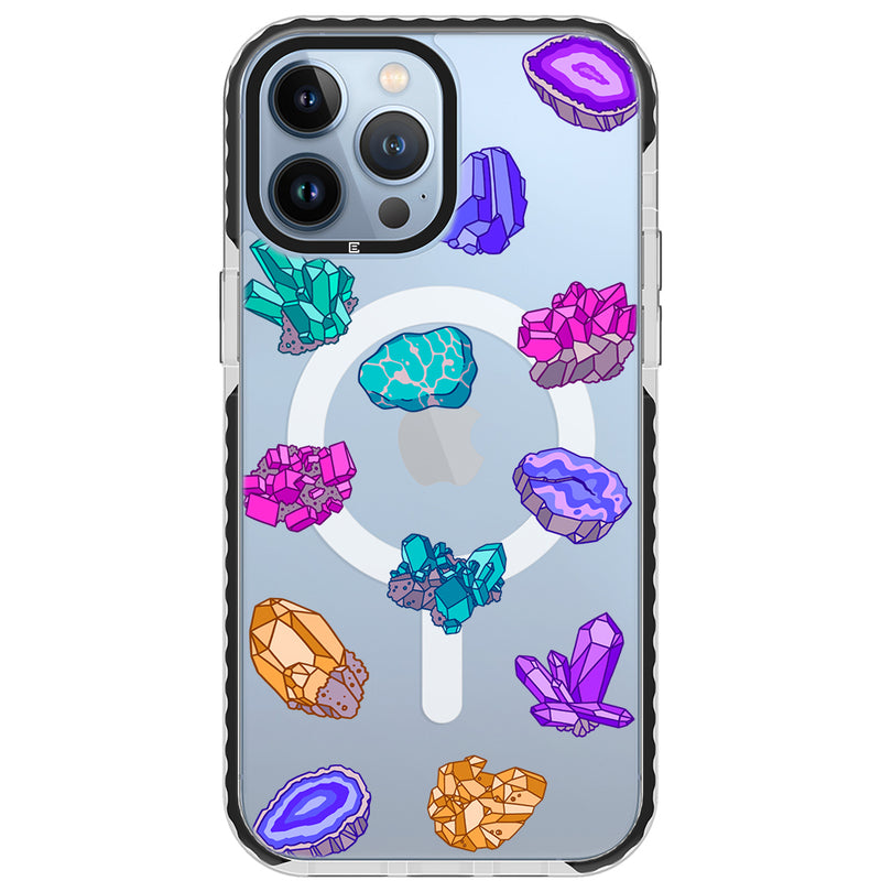 Healing Crystals iPhone Case