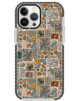 Spring Groovy Pattern Impact iPhone Case