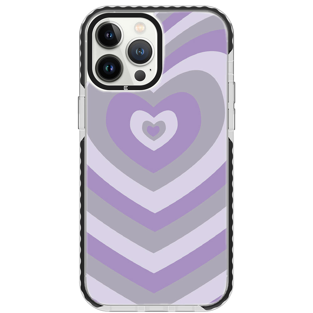 Lavender Dreams Heart Impact iPhone Case