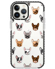 Frenchie Faces Impact iPhone Case