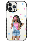 Donut Girl iPhone Case