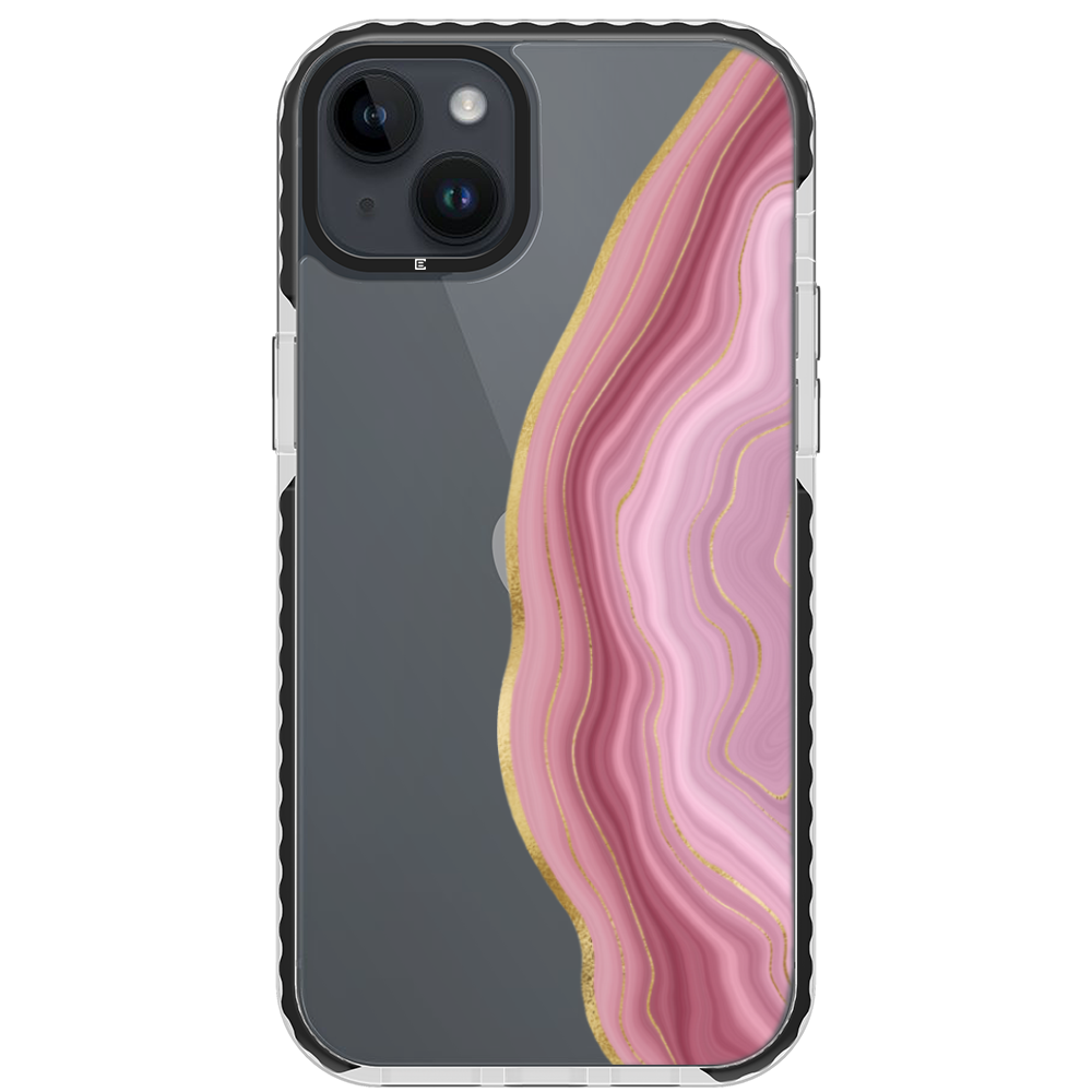 Can Can Pink Agate iPhone Case