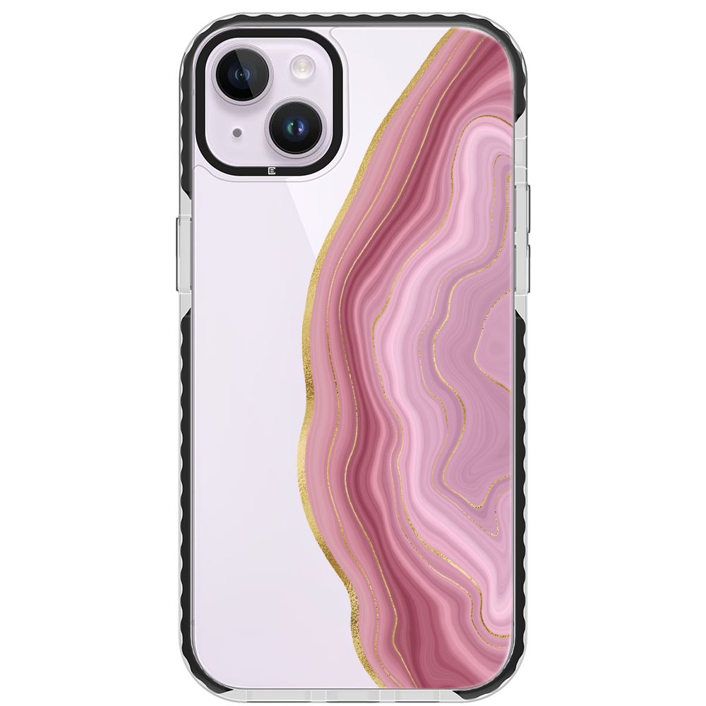 Can Can Pink Agate iPhone Case