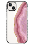 Can Can Pink Agate iPhone Case