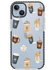 Pumpkin Spice Latte Collage iPhone Case