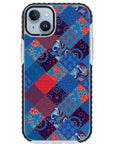 Paisley Patch Impact iPhone Case