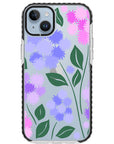 Ageratum Floral Impact iPhone Case